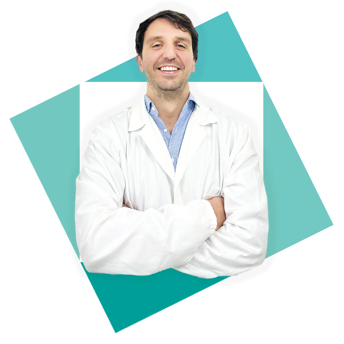 Dr. Juan Colombás Vives, urólogo en Valencia especializado en próstata y miembro del equipo de Andrología Valencia, en su consulta ofreciendo un trato cercano y profesional.